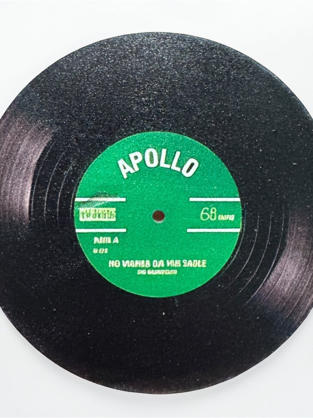 Retro Vinyl Inspired Record Coasters Set of 6 | Wooden | NWOT - Picture 11 of 16